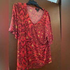 Paisley blouse worthington